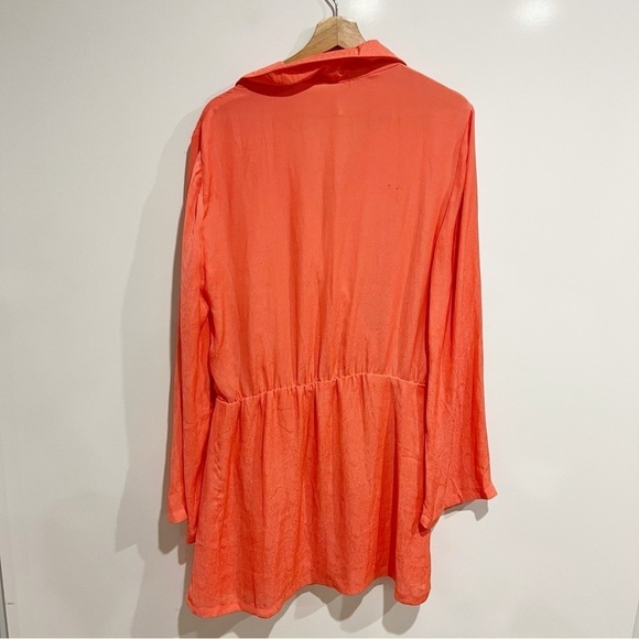 NWT Free People Simone Satin Mini Dress - Picture 7 of 14